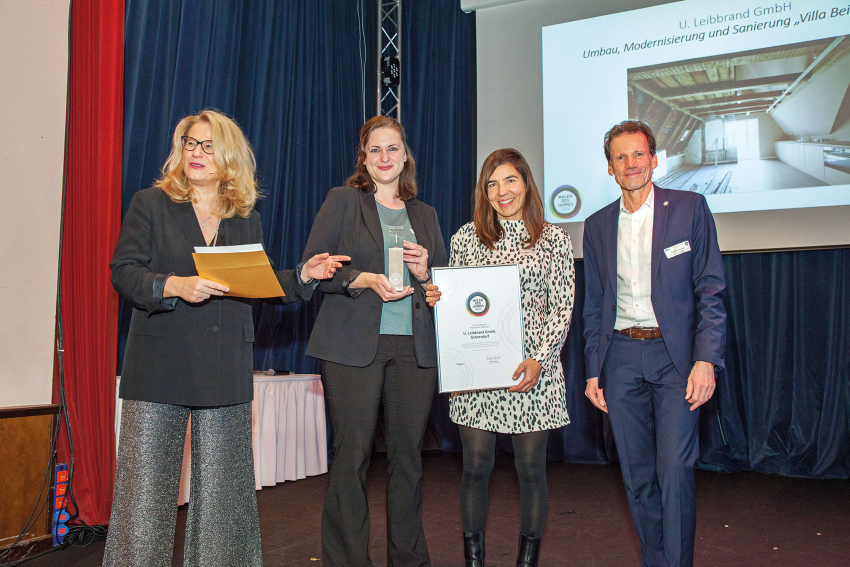 U. Leibbrand GmbH nominiert für Maler des Jahres 2024